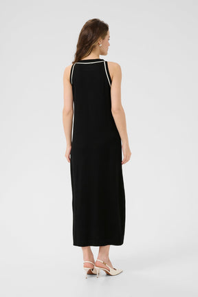 Robe pour femme par Kaffe | 10510303 Noir Profond | Boutique Vvög, vêtements mode pour homme et femme