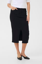 Jupe pour femme par Kaffe | 10510326 Noir Profond | Boutique Vvög, vêtements mode pour homme et femme