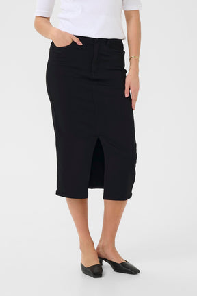 Jupe pour femme par Kaffe | 10510326 Noir Profond | Boutique Vvög, vêtements mode pour homme et femme