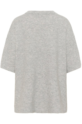 Chandail ample pour femme par Kaffe | 10510479 Mélangé Gris Clair | Boutique Vvög, vêtements mode pour homme et femme