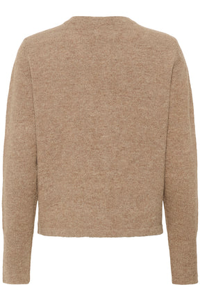 Cardigan pour femme par Kaffe | 10510481 Noix De Coco Grillée | Boutique Vvög, vêtements mode pour homme et femme