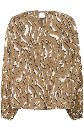Blouse pour femme par Kaffe | 10510519 Noix De Coco Grillée | Boutique Vvög, vêtements mode pour homme et femme