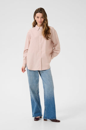 Blouse pour femme par Kaffe | 10510585 Rayures Lotus | Boutique Vvög, vêtements mode pour homme et femme