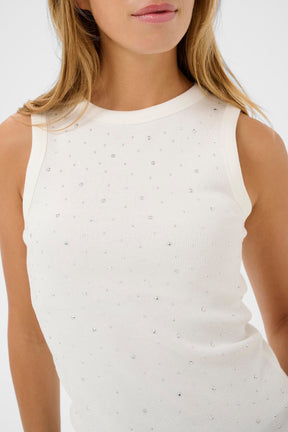 Camisole pour femme par Kaffe | 10510590 Craie | Boutique Vvög, vêtements mode pour homme et femme