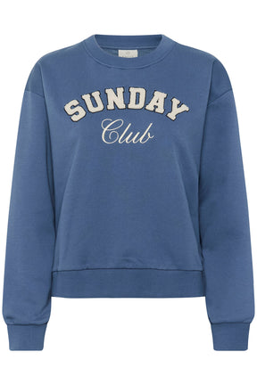 Chandail manches longues pour femme par Kaffe | 10510672 Mer De Béring/Club | Boutique Vvög, vêtements mode pour homme et femme