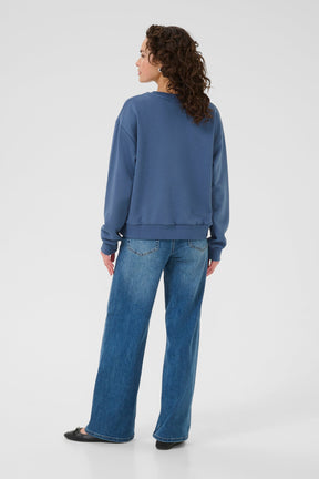Chandail manches longues pour femme par Kaffe | 10510672 Mer De Béring/Club | Boutique Vvög, vêtements mode pour homme et femme