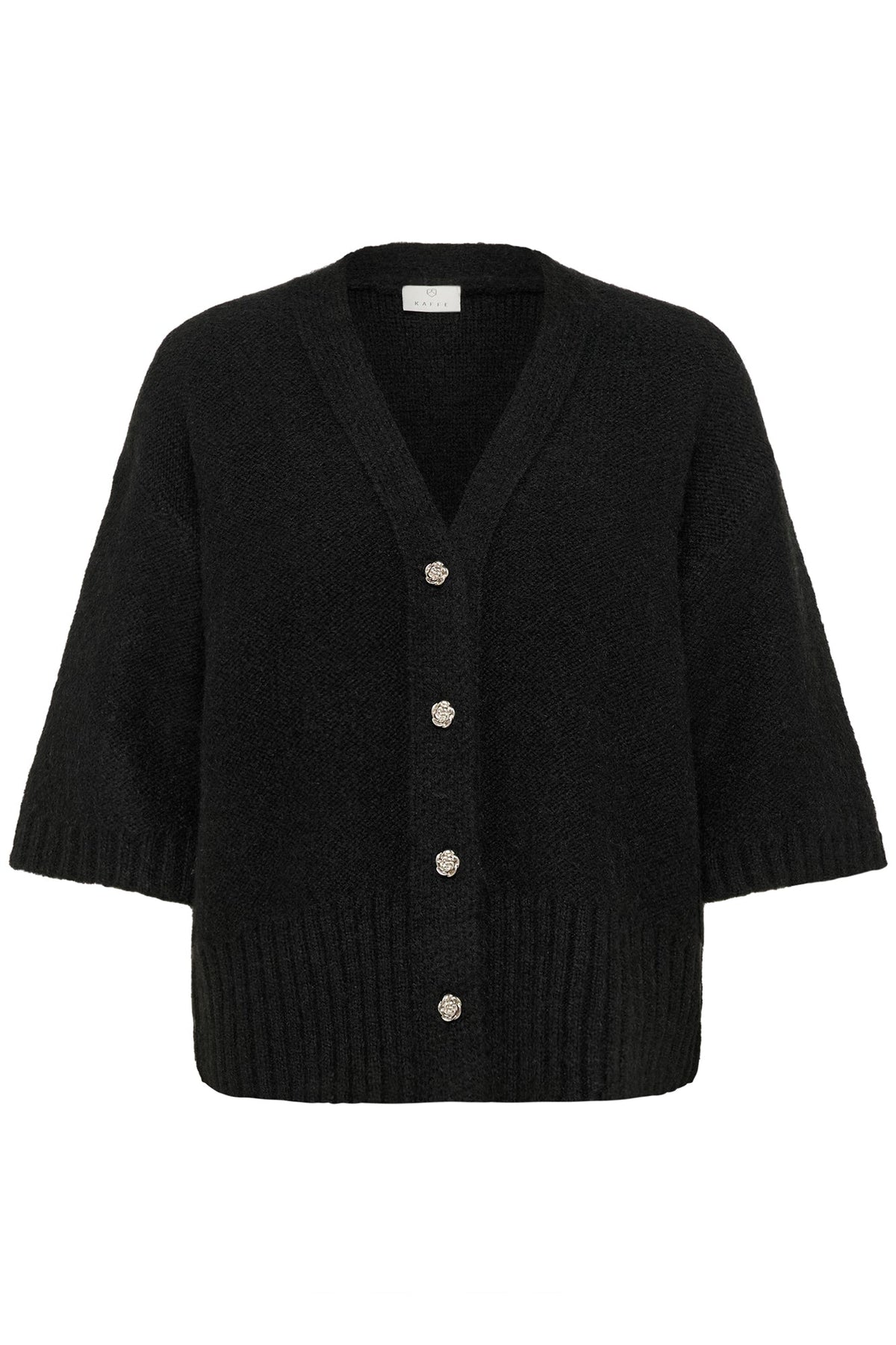 Cardigan pour femme par Kaffe | 10510680 Noir Profond | Boutique Vvög, vêtements mode pour homme et femme