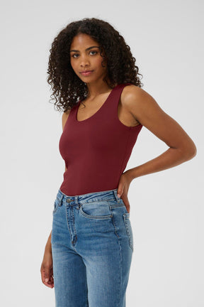 Camisole pour femme par Kaffe | 10510692 Vin De Windsor | Boutique Vvög, vêtements mode pour homme et femme