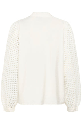 Blouse pour femme par Kaffe | 10510733 Craie | Boutique Vvög, vêtements mode pour homme et femme