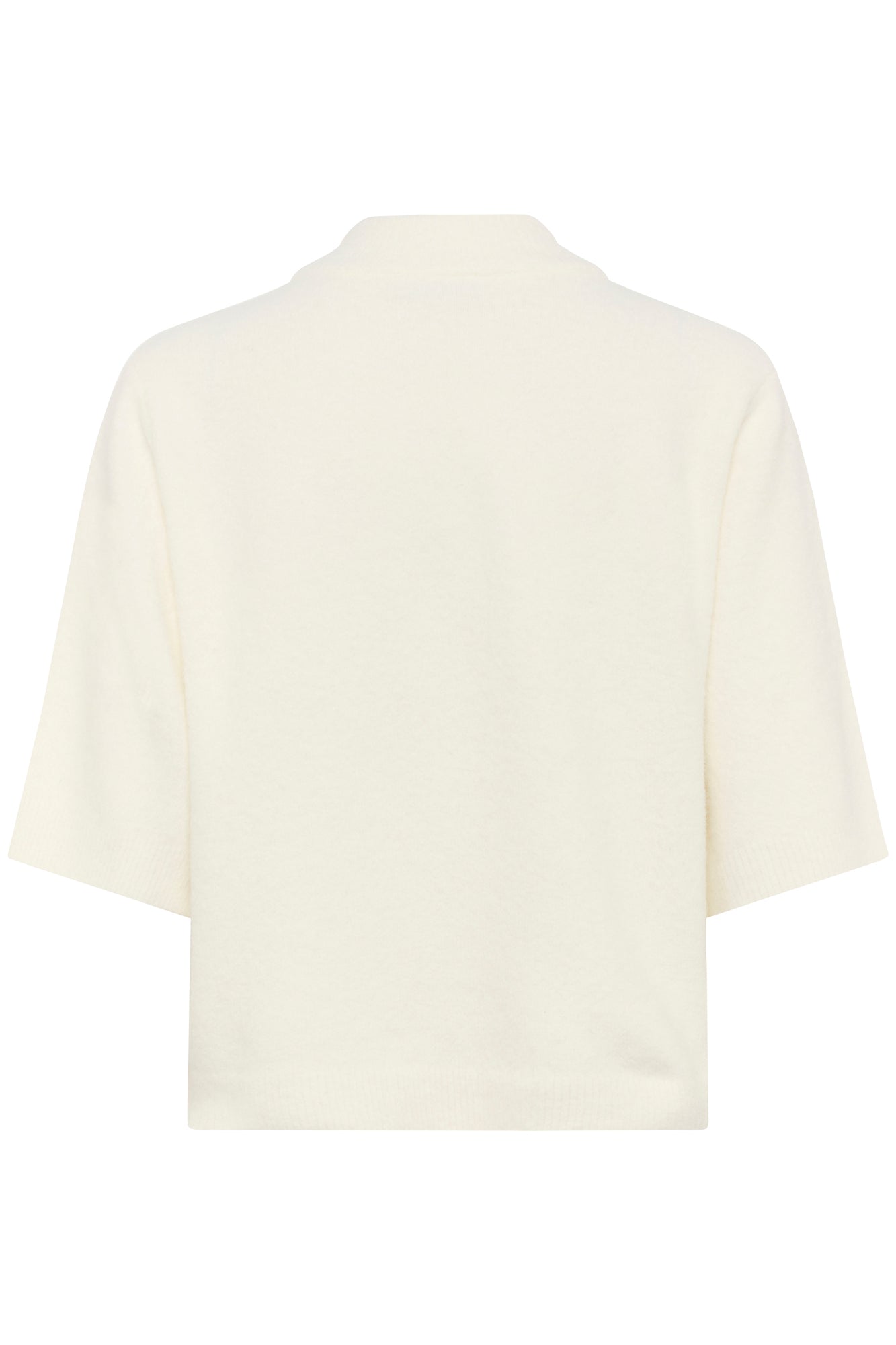 Chandail manches courtes pour femme par Kaffe | 10510878 Craie | Boutique Vvög, vêtements mode pour homme et femme