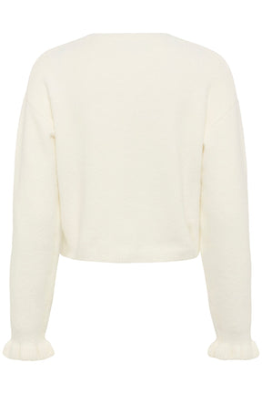 Cardigan pour femme par Kaffe | 10510966 Craie | Boutique Vvög, vêtements mode pour homme et femme