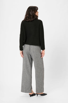 Chandail manches longues pour femme par Kaffe | 10510984 Noir Profond | Boutique Vvög, vêtements mode pour homme et femme