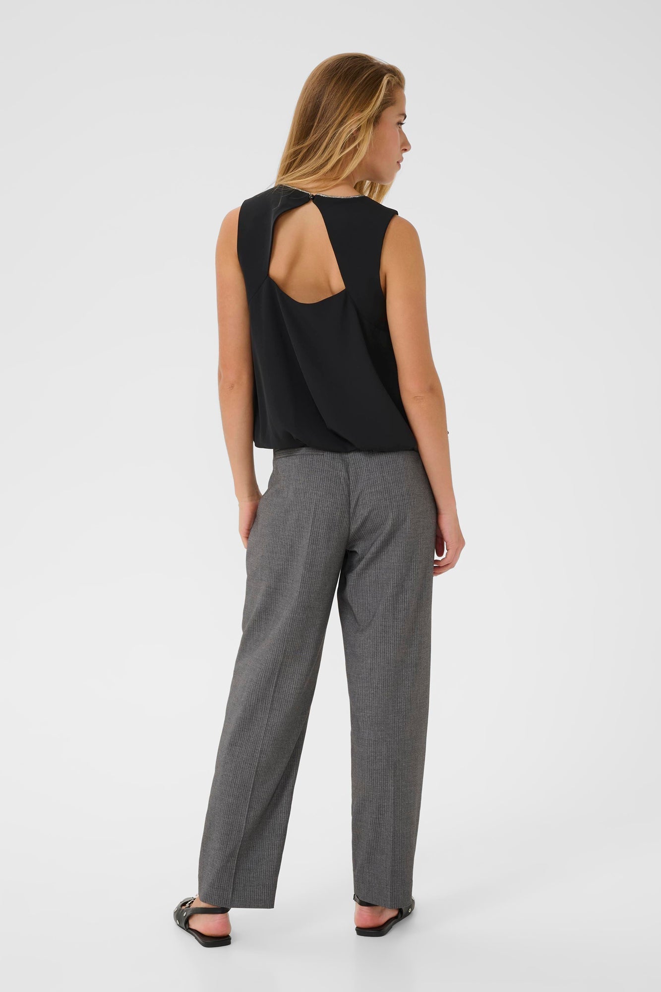 Camisole pour femme par Kaffe | 10510992 Noir Profond | Boutique Vvög, vêtements mode pour homme et femme