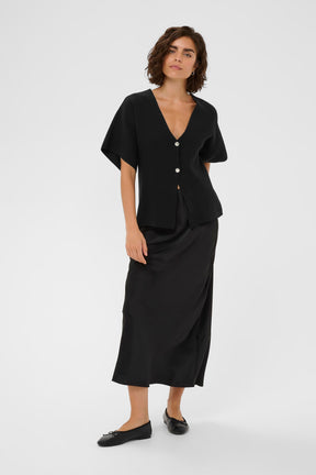 Cardigan pour femme par Kaffe | 10511072 Noir Profond | Boutique Vvög, vêtements mode pour homme et femme