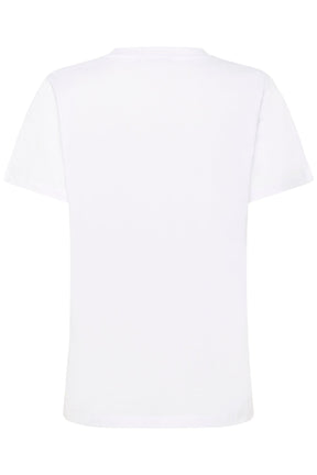 T-Shirt pour femme par Kaffe | 10511081 Blanc | Boutique Vvög, vêtements mode pour homme et femme