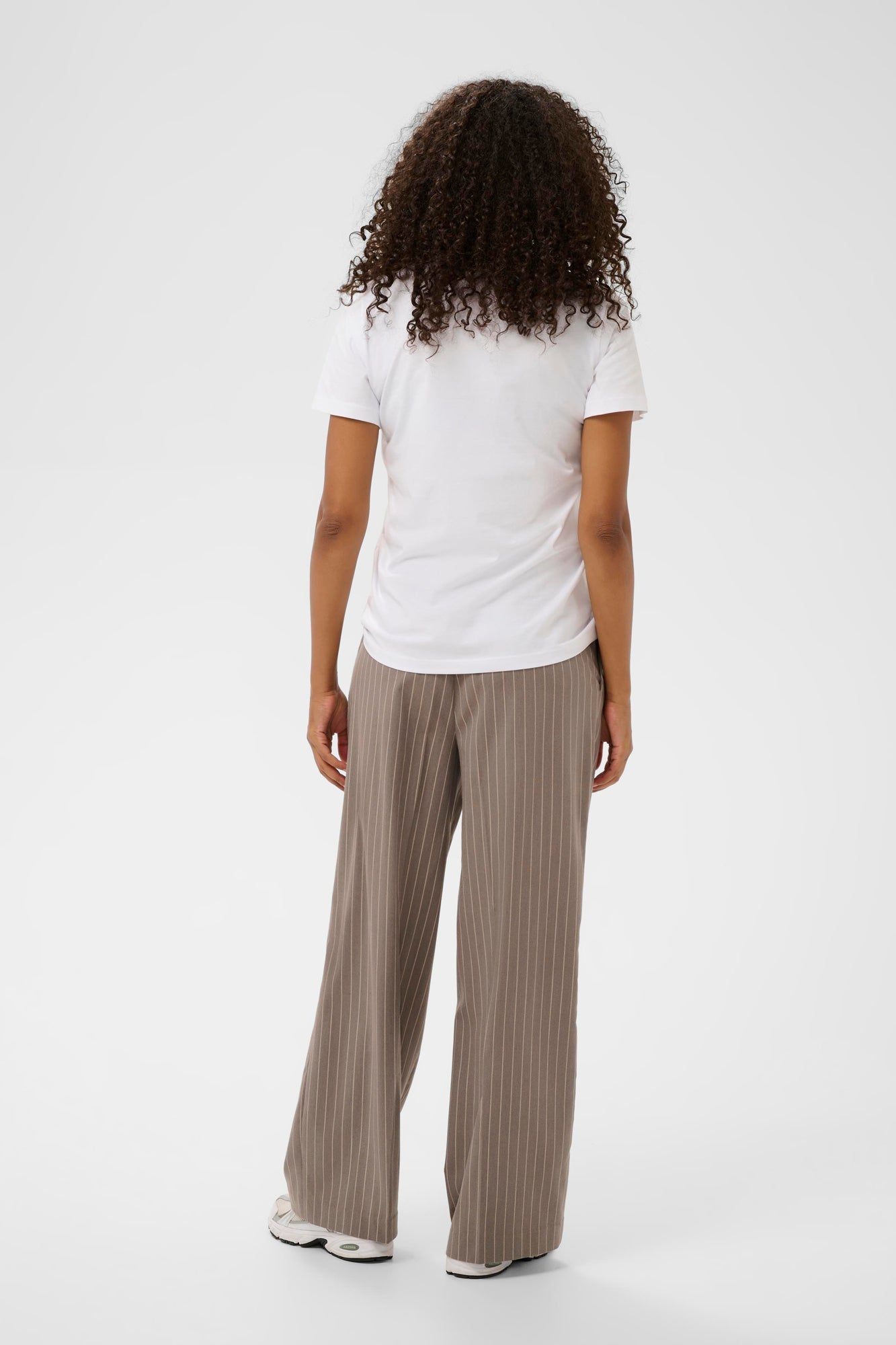 T-Shirt pour femme par Kaffe | 10511081 Blanc | Boutique Vvög, vêtements mode pour homme et femme