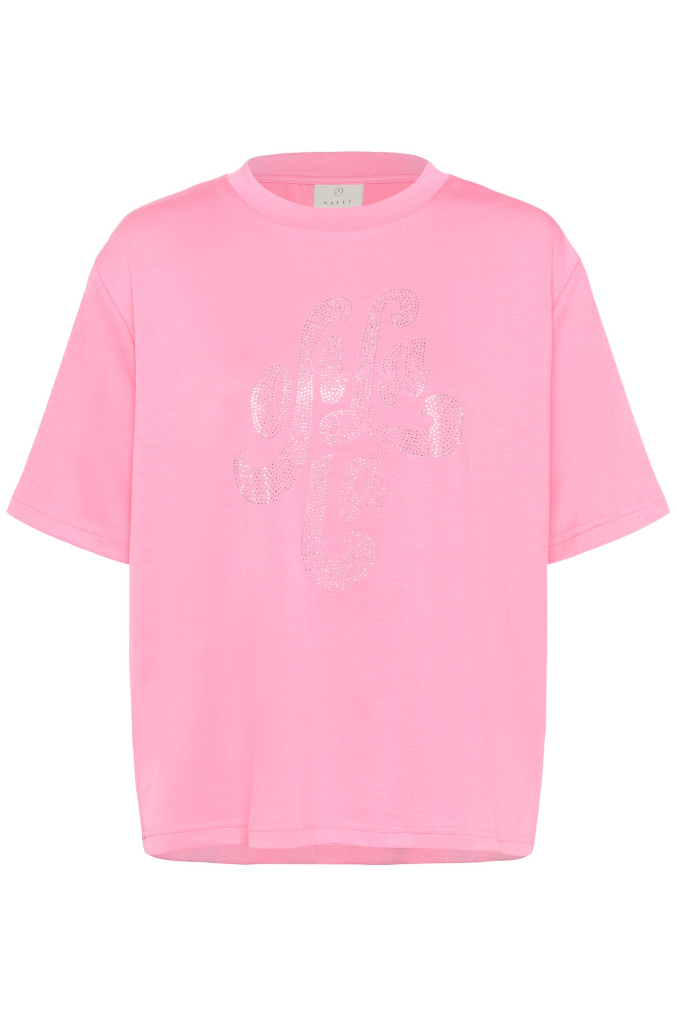 T-Shirt pour femme par Kaffe | 10511093 Rose Power | Boutique Vvög, vêtements mode pour homme et femme