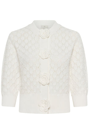 Chandail avec boucles en fleur pour femme par Kaffe | 10511240 Craie | Boutique Vvög, vêtements mode pour homme et femme