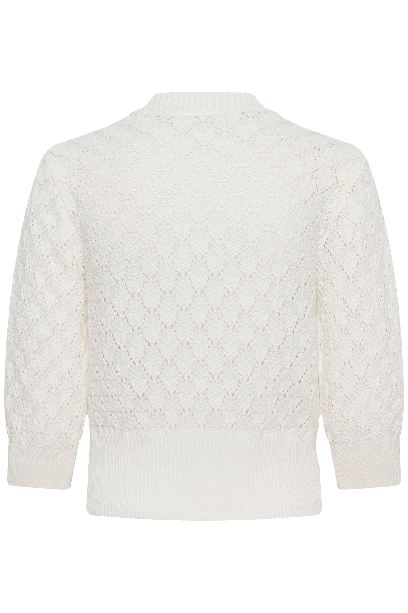 Chandail avec boucles en fleur pour femme par Kaffe | 10511240 Craie | Boutique Vvög, vêtements mode pour homme et femme