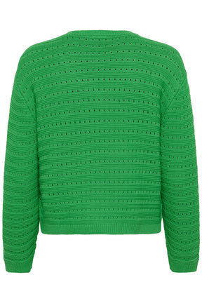 Chandail tissé pour femme par Kaffe | 10511299 Vert Vif | Boutique Vvög, vêtements mode pour homme et femme