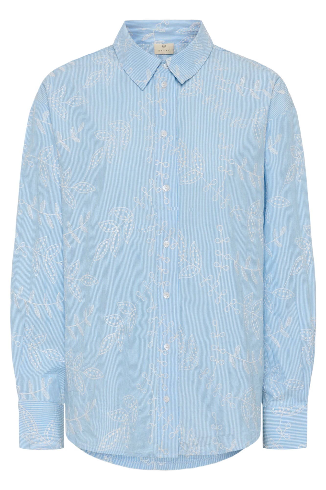 Blouse pour femme par Kaffe | 10511312 Craie Bleue | Boutique Vvög, vêtements mode pour homme et femme