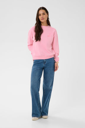 Chandail Cerise pour femme par Kaffe | 10511456 Glaçage Rose | Boutique Vvög, vêtements mode pour homme et femme