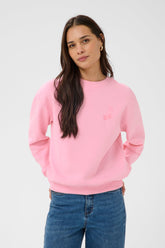 Chandail Cerise pour femme par Kaffe | 10511456 Glaçage Rose | Boutique Vvög, vêtements mode pour homme et femme