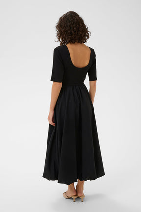 Robe pour femme par Kaffe | 10511464 Noir Profond | Boutique Vvög, vêtements mode pour homme et femme
