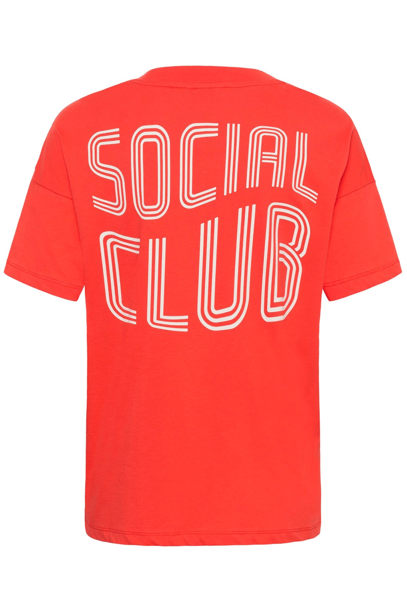 T-Shirt pour femme par Kaffe | 10511507 Rouge coquelicot | Boutique Vvög, vêtements mode pour homme et femme
