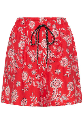 Short pour femme par Kaffe | 10511556 Craie rouge coquelicot | Boutique Vvög, vêtements mode pour homme et femme