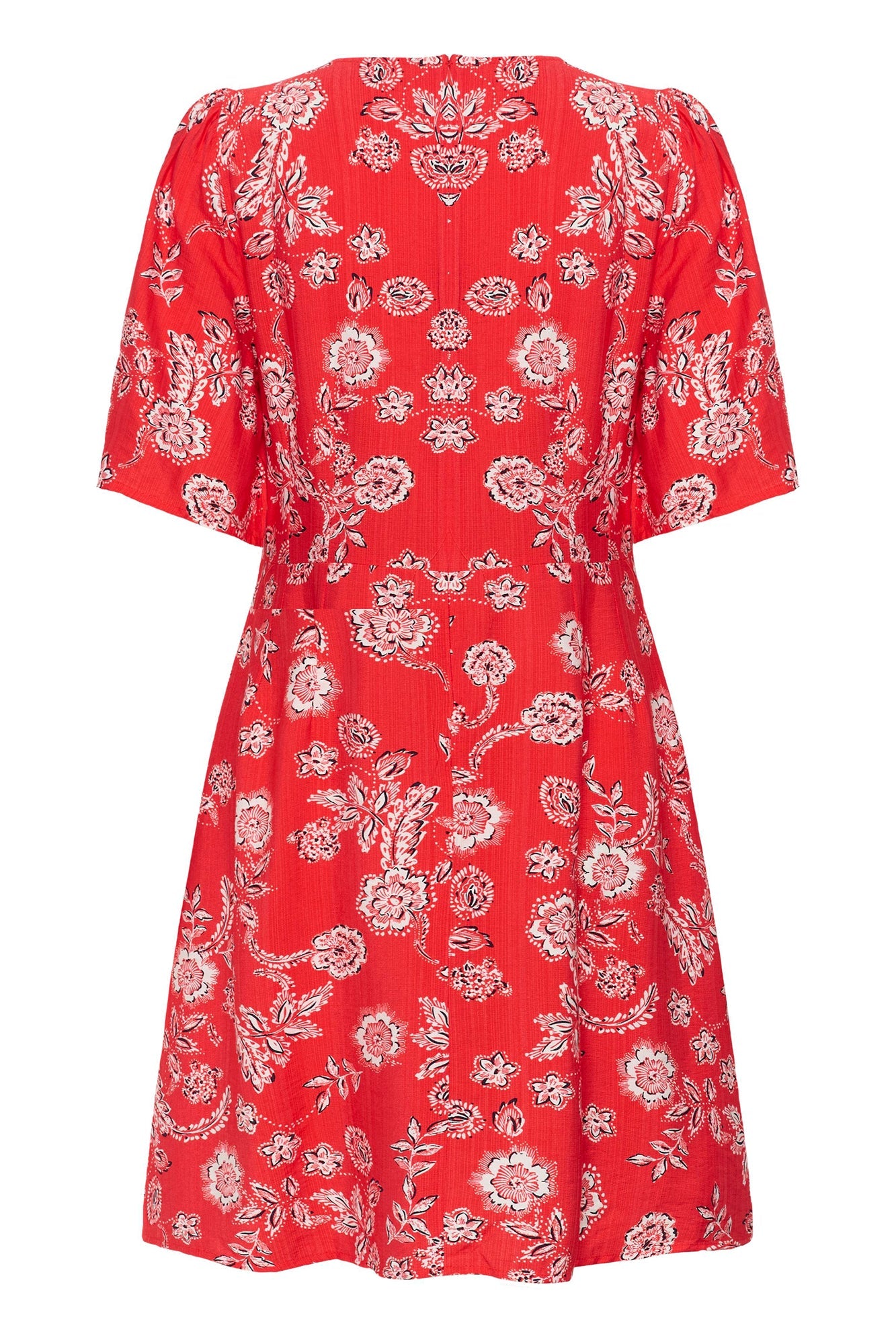 Robe pour femme par Kaffe | 10511557 Craie rouge coquelicot | Boutique Vvög, vêtements mode pour homme et femme