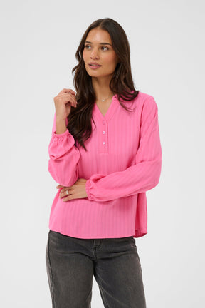 Blouse pour femme par Kaffe | 10511571 Rose Power | Boutique Vvög, vêtements mode pour homme et femme