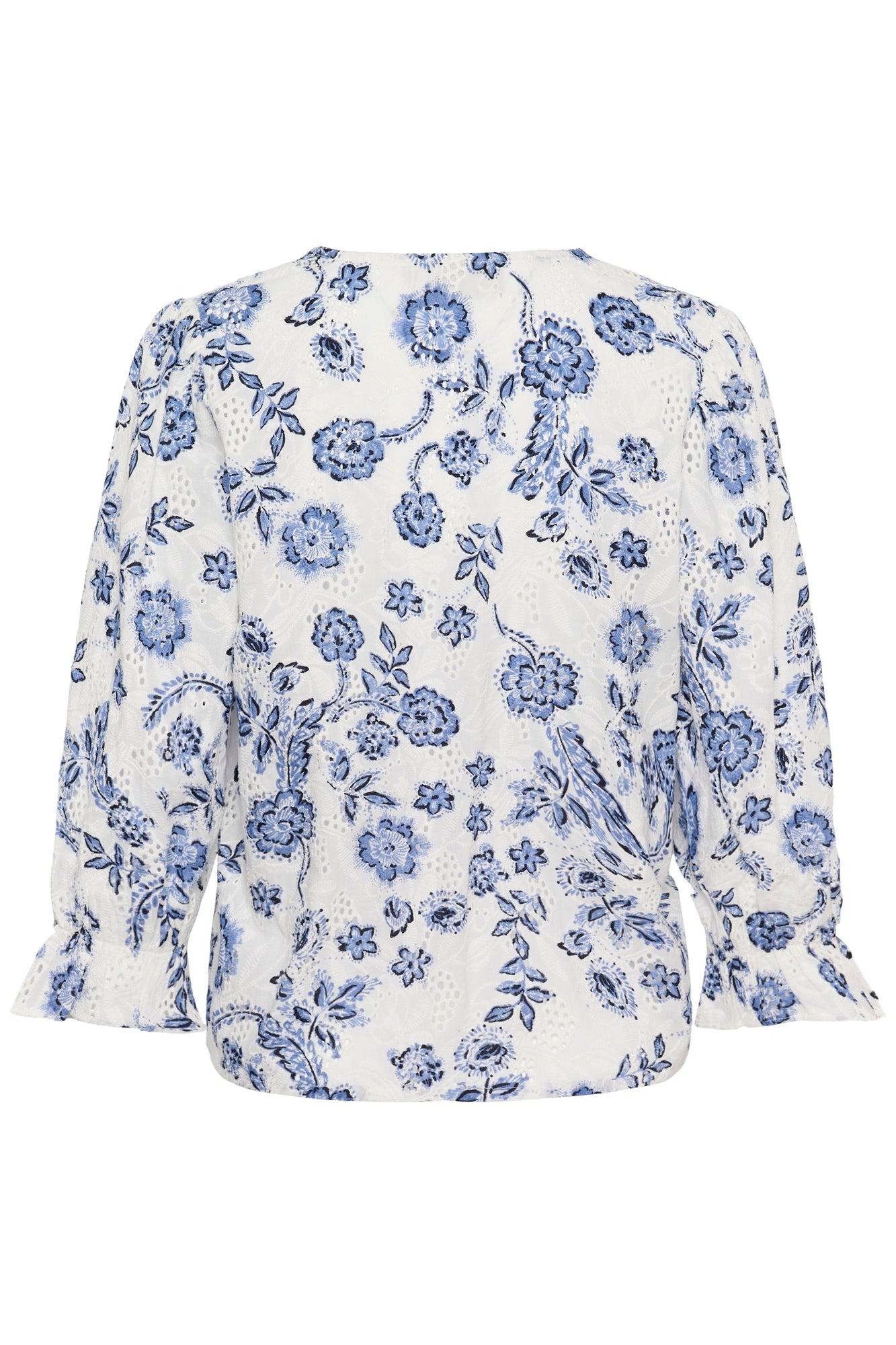 Blouse pour femme par Kaffe | 10511574 Tourterelle minuit | Boutique Vvög, vêtements mode pour homme et femme
