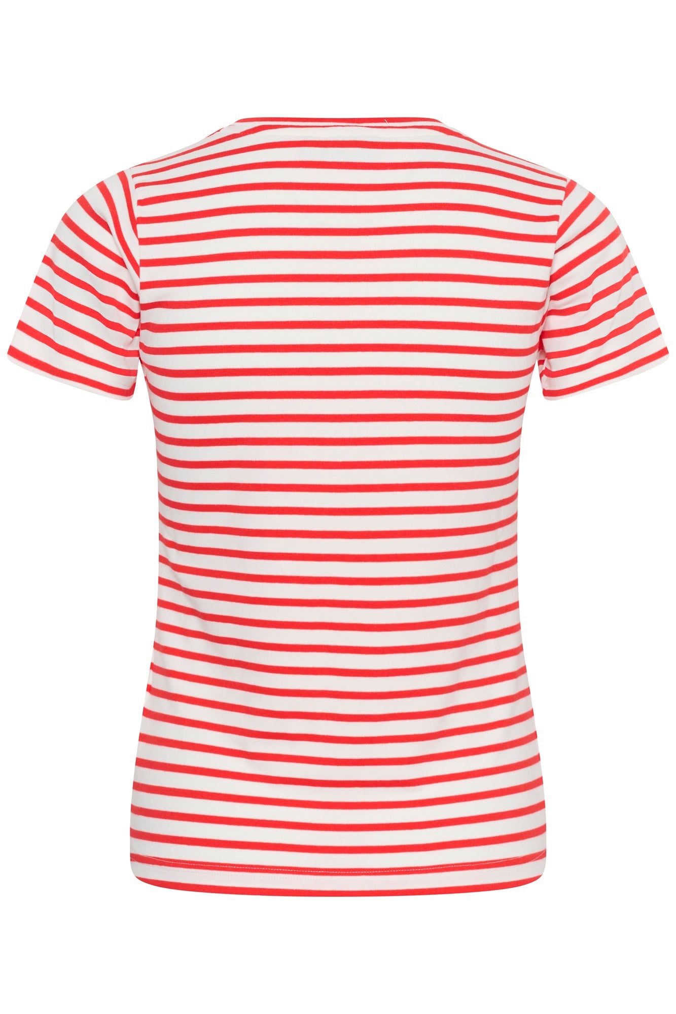 T-Shirt pour femme par Kaffe | 10511591 Craie rouge coquelicot | Boutique Vvög, vêtements mode pour homme et femme
