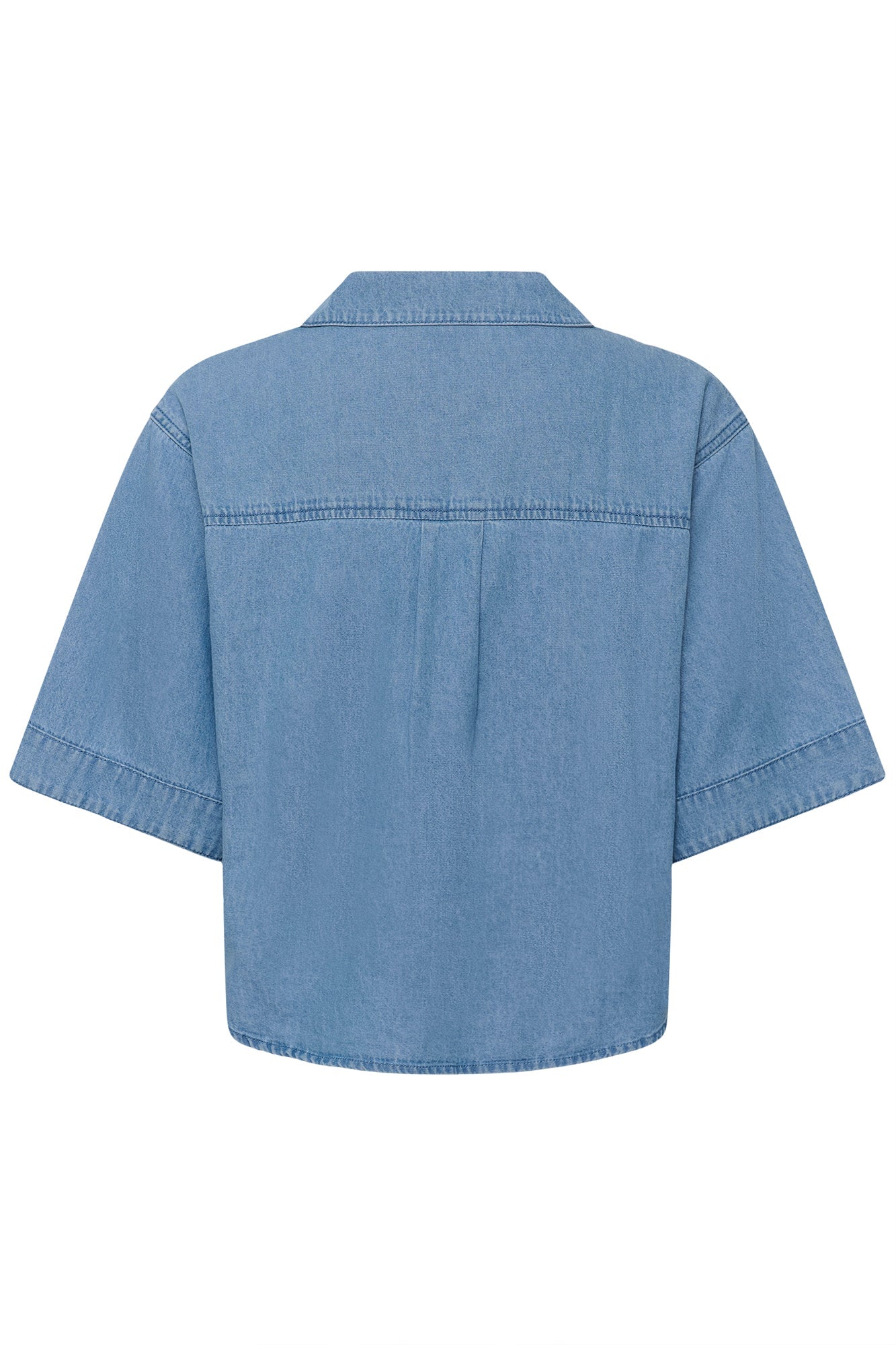 Blouse pour femme par Kaffe | 10511603 Bleu moyen | Boutique Vvög, vêtements mode pour homme et femme
