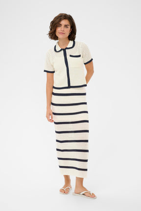 Cardigan pour femme par Kaffe | 10511645 Craie | Boutique Vvög, vêtements mode pour homme et femme