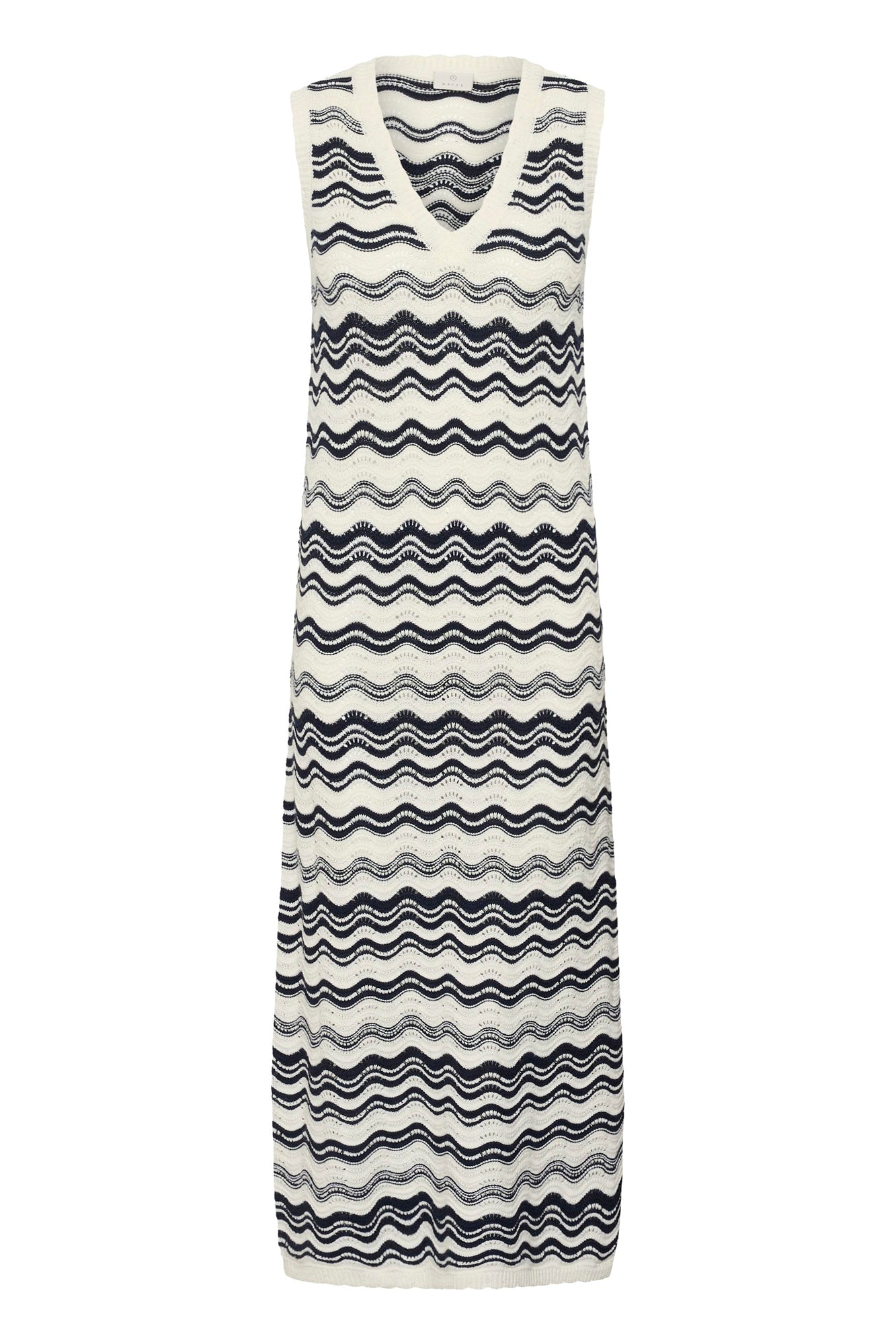 Robe pour femme par Kaffe | 10511685 Craie minuit | Boutique Vvög, vêtements mode pour homme et femme