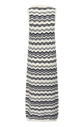 Robe pour femme par Kaffe | 10511685 Craie minuit | Boutique Vvög, vêtements mode pour homme et femme