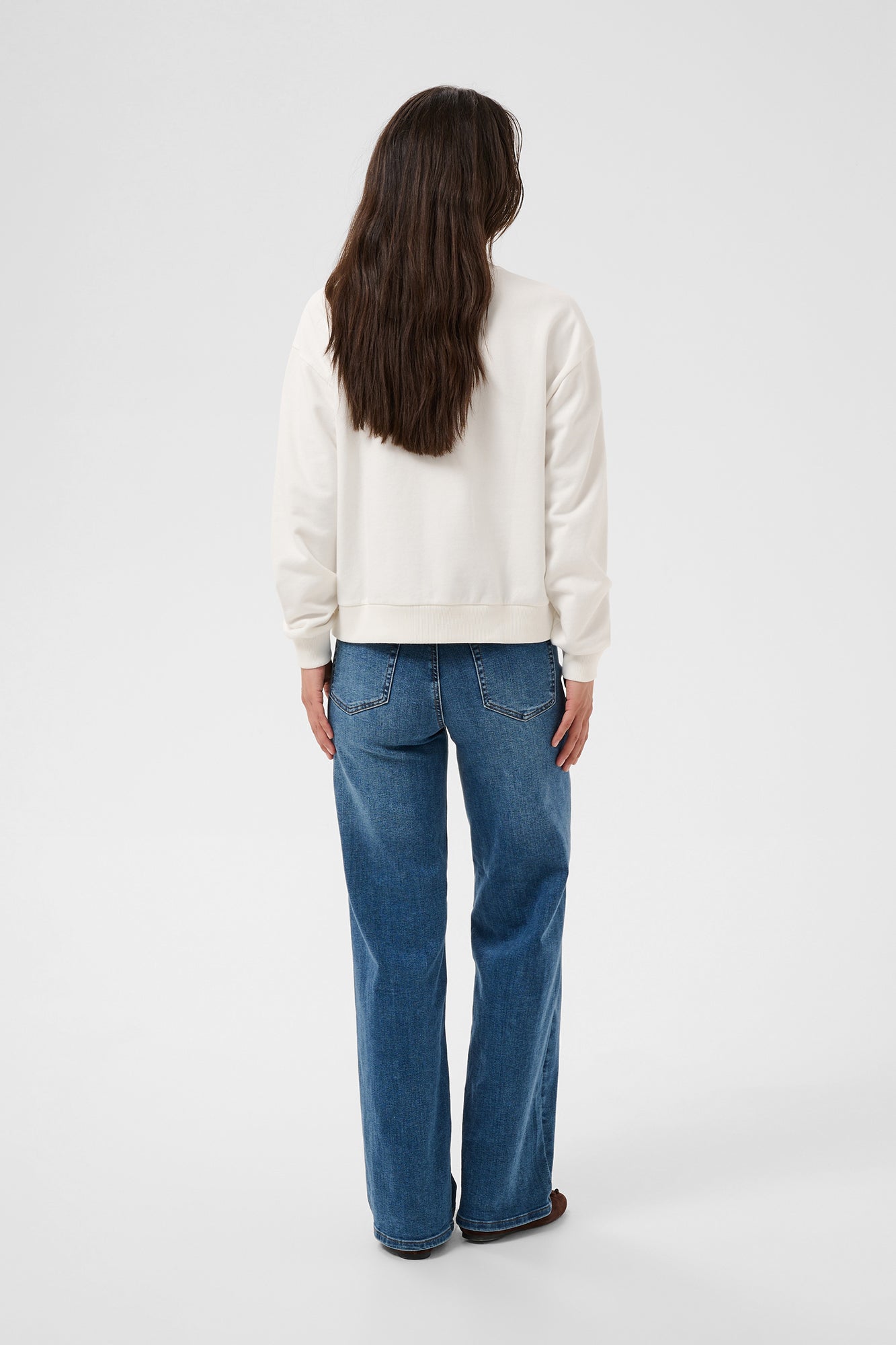 Chandail pour femme par Kaffe | 10511712 Craie | Boutique Vvög, vêtements mode pour homme et femme