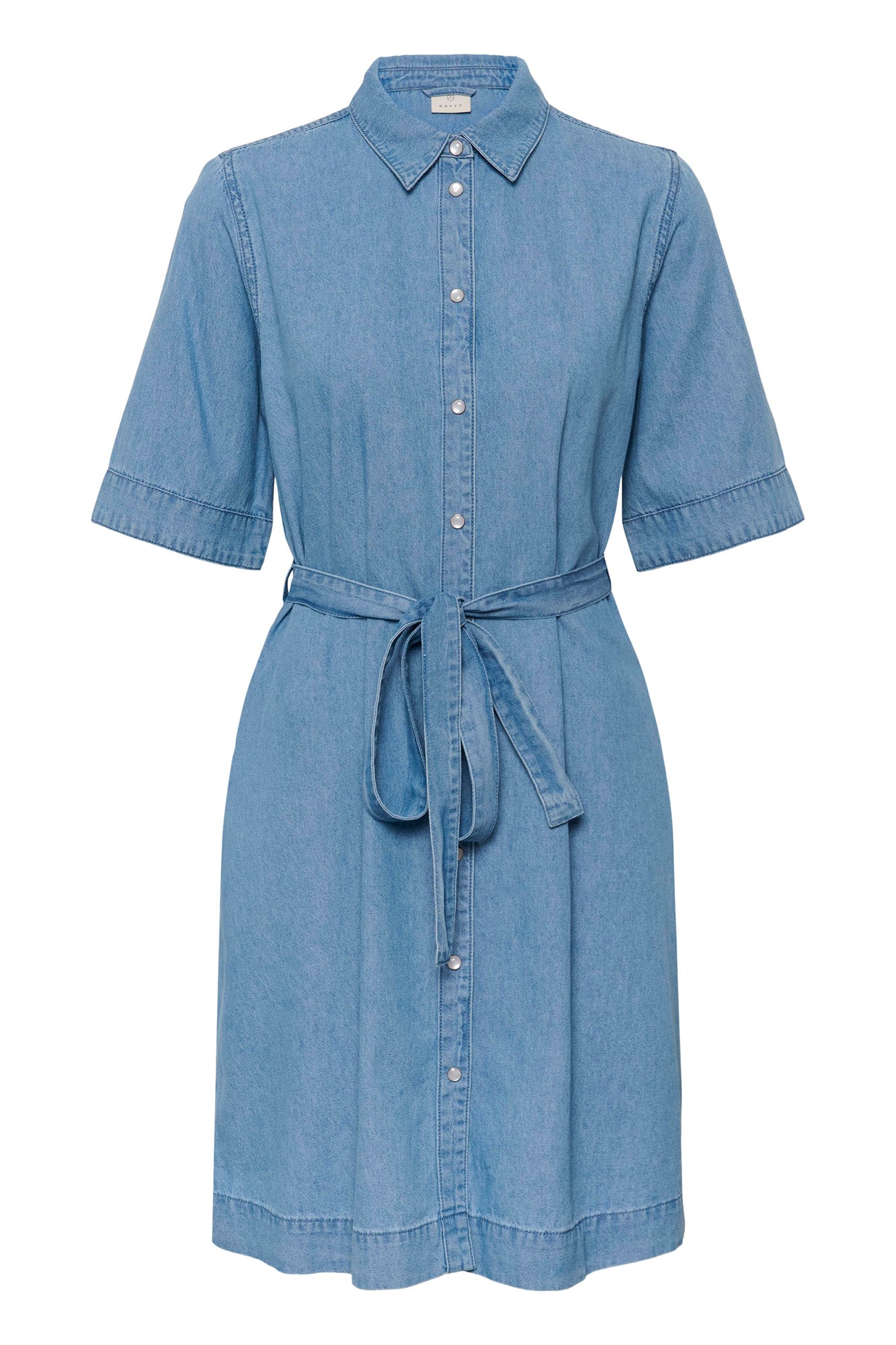 Robe pour femme par Kaffe | 10511714 Bleu moyen | Boutique Vvög, vêtements mode pour homme et femme