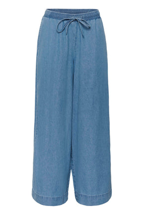 Pantalon pour femme par Kaffe | 10511715 Bleu moyen | Boutique Vvög, vêtements mode pour homme et femme