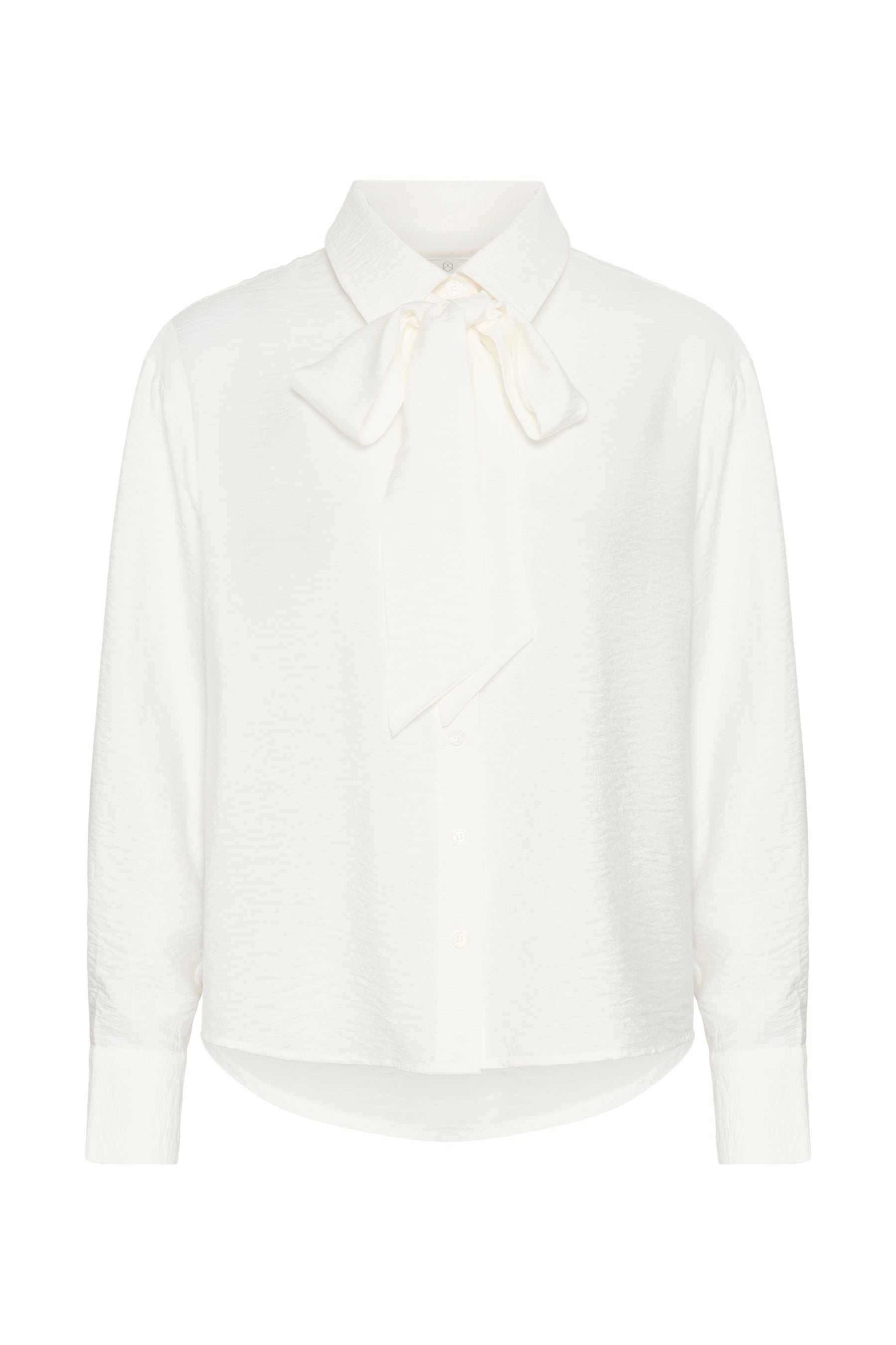 Blouse manches longues ivoire, vue produit pour femme par Kaffe