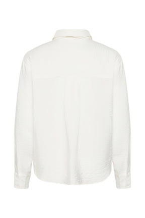 Blouse manches longues ivoire, vue produit pour femme par Kaffe