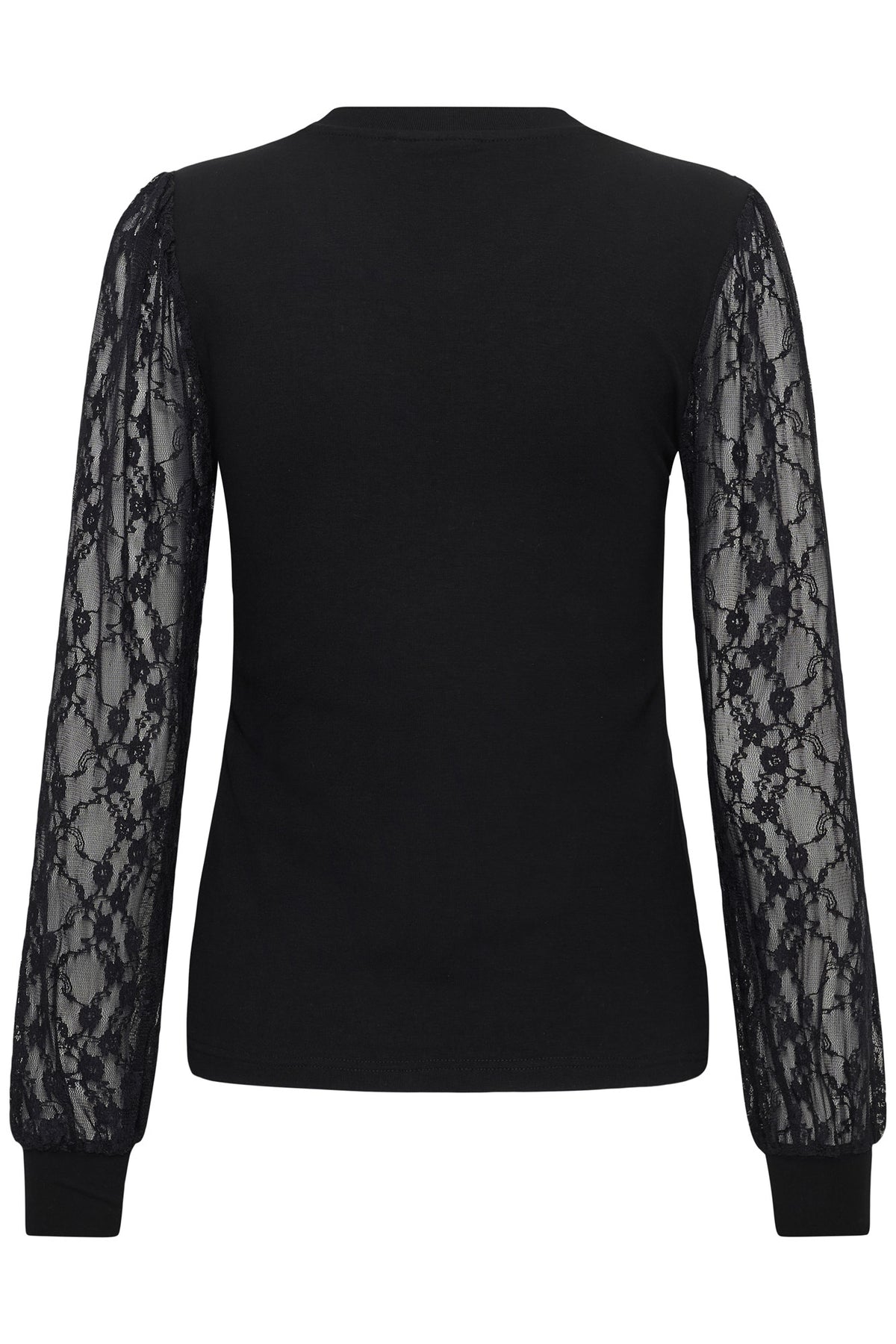 Blouse à manches longues noir, vue produit pour femme par Kaffe