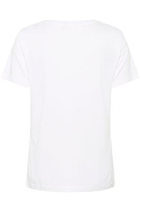 T-Shirt pour femme par Cream | 10604508 Craie | Boutique Vvög, vêtements mode pour homme et femme