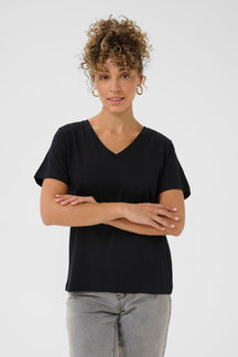 T-Shirt pour femme par Cream | 10604508 Noir Absolu | Boutique Vvög, vêtements mode pour homme et femme