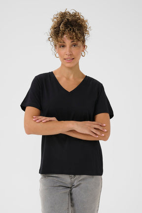 T-Shirt pour femme par Cream | 10604508 Noir Absolu | Boutique Vvög, vêtements mode pour homme et femme