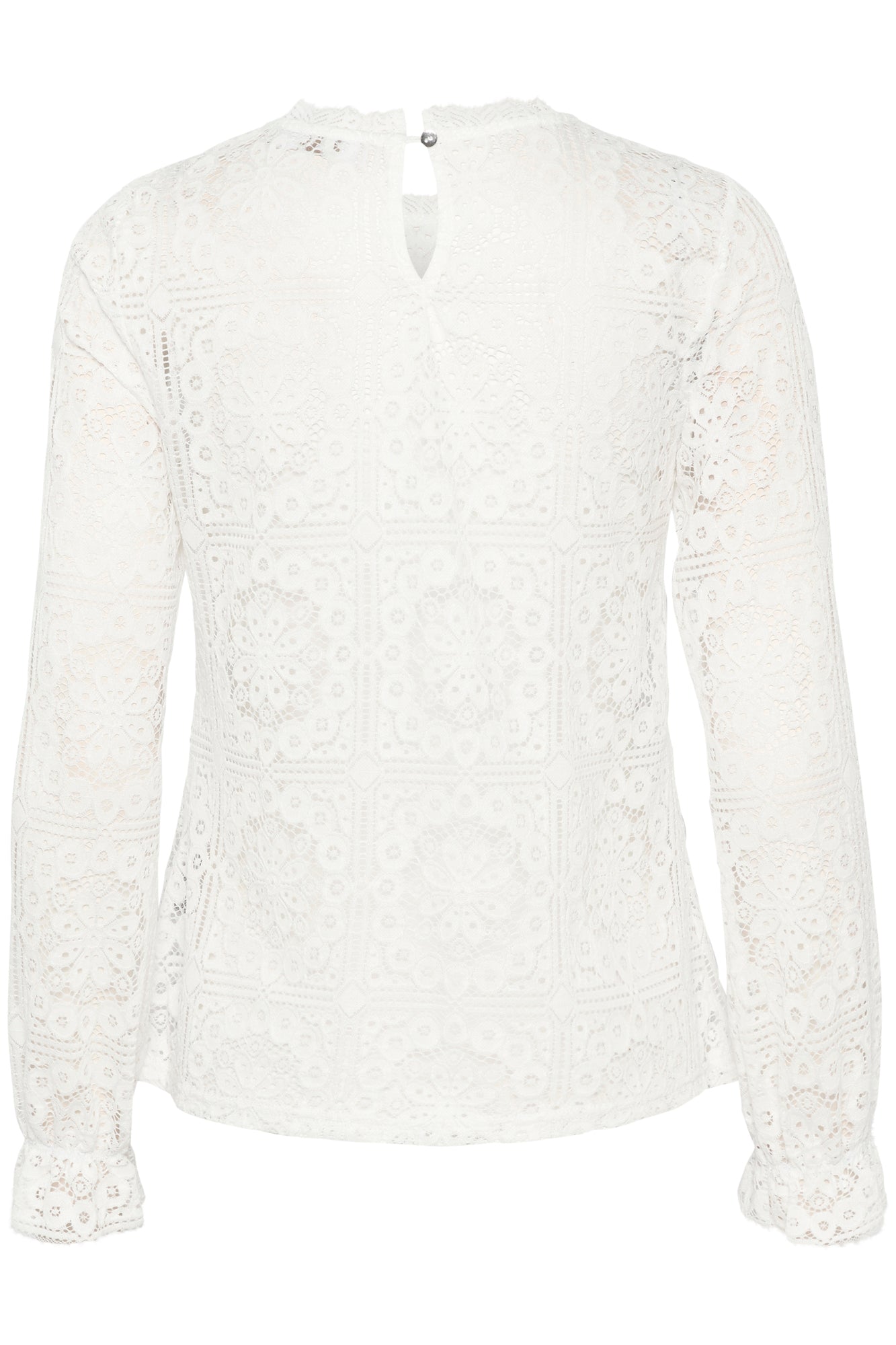 Chandail manches longues pour femme par Cream | 10607994 Blanc Comme Neige | Boutique Vvög, vêtements mode pour homme et femme