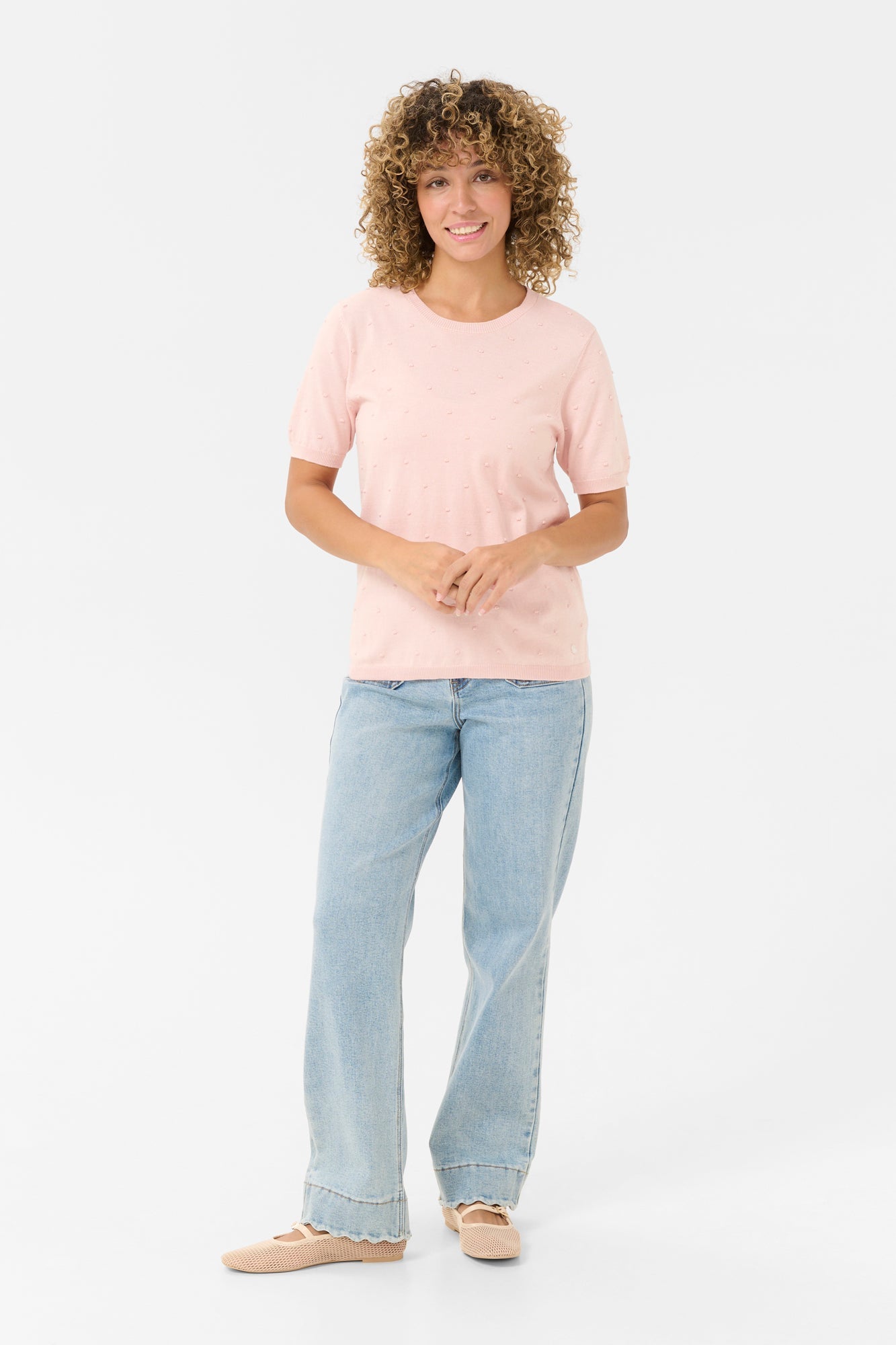 T-Shirt pour femme par Cream | 10611095 Rose Sépia | Boutique Vvög, vêtements mode pour homme et femme