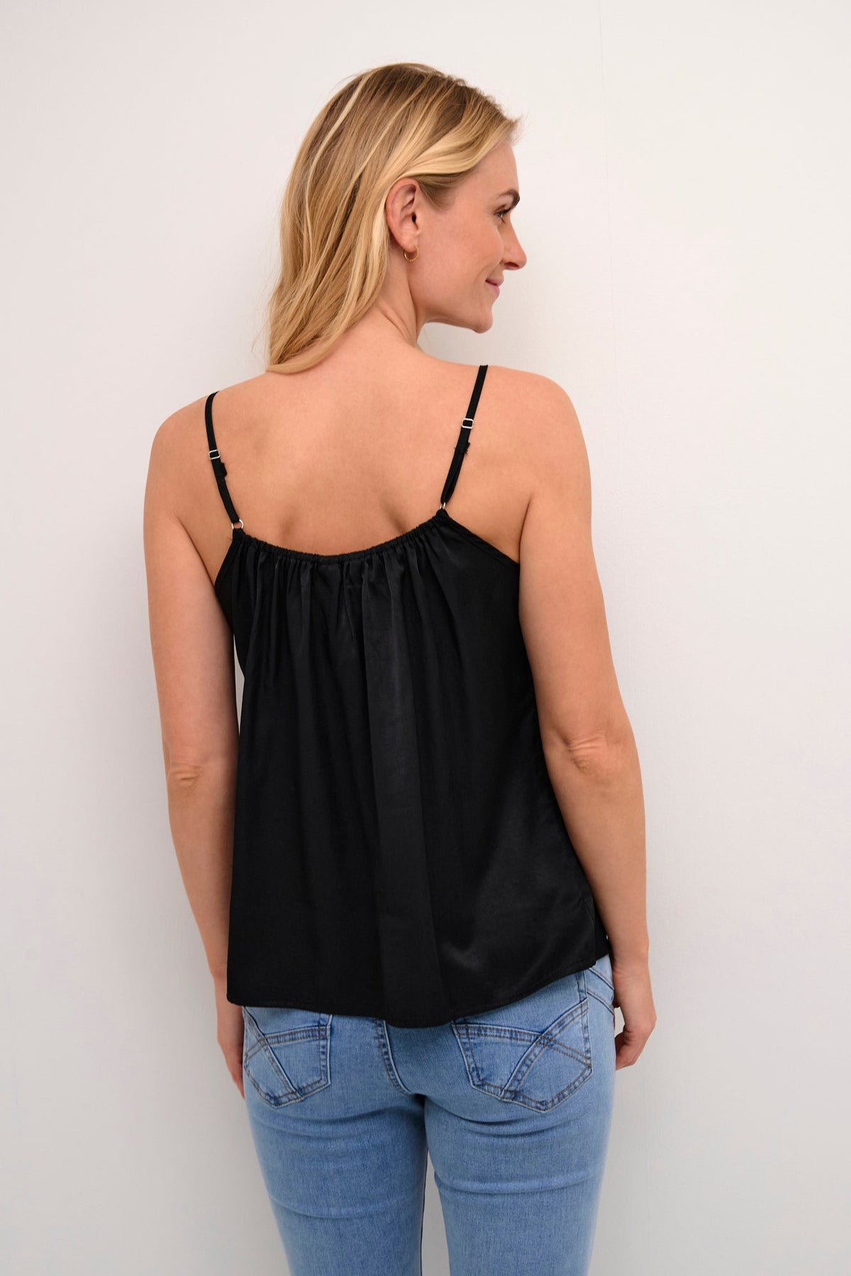 Camisole pour femme par Cream | 10611224 Noir Absolu | Boutique Vvög, vêtements mode pour homme et femme